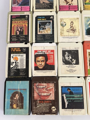 20 x 8 Track Rebuilt Tapes Rod Stewart Simon & Garfunkel Helen Reddy Osibisa - Picture 4 of 7