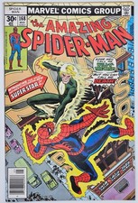 The Amazing Spider-Man #168 1977 4.5-5.0 2nd Appearance Will-O'-The-Wisp &Cover!