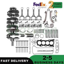 2AZFE 2.4L Engine Rebuild Crankshaft Conrods Piston Gasket Timing Kit For Toyota