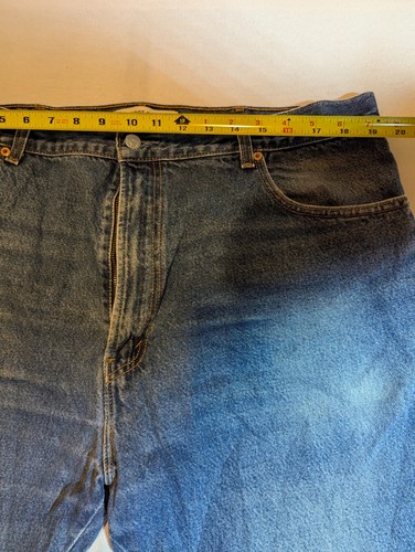 Levi Strauss & Co. 517 Jeans Men's 42x30 Boot Cut Cowboy Denim Blue 100% Cotton - Picture 5 of 12