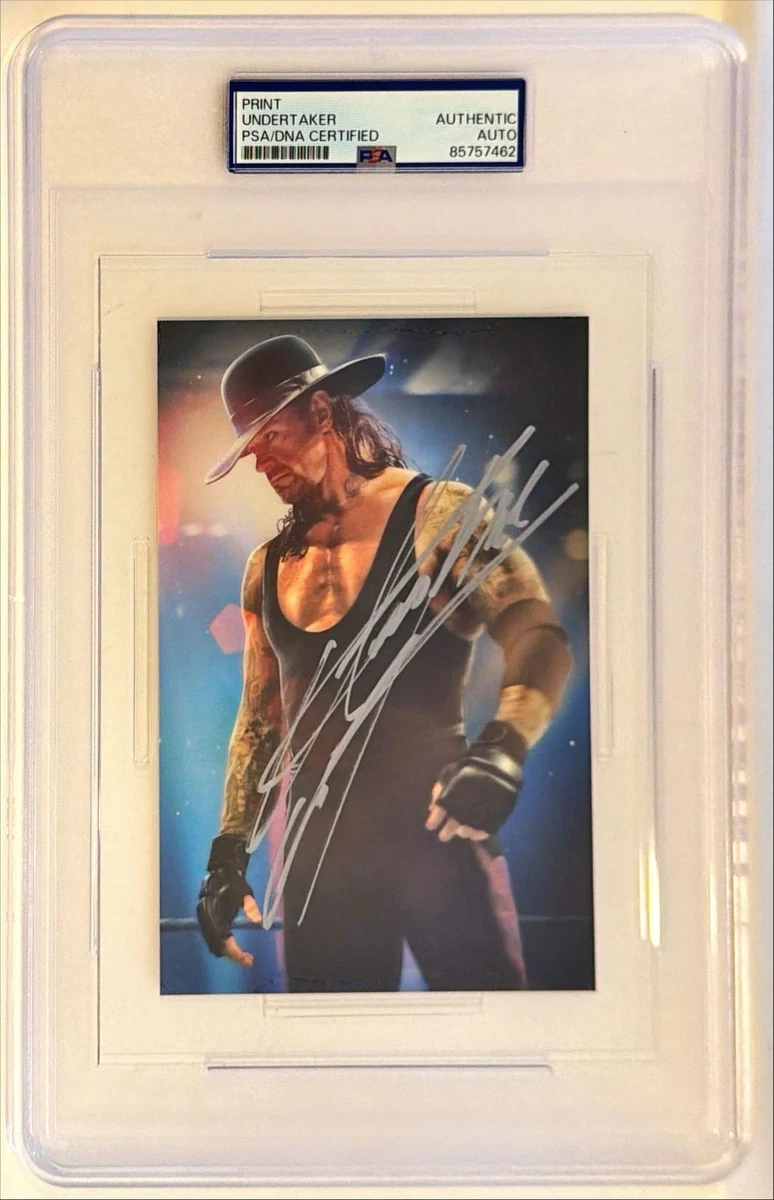 Undertaker In Wrestling Autographed Photos for sale | eBay