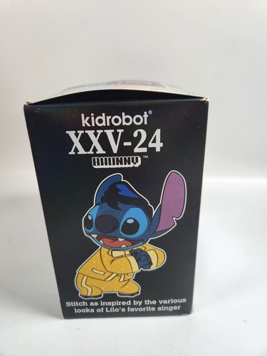 NEW 2024 Kidrobot Bhunny STITCH ELVIS BLUE HAWAIIAN 4” Flocked Vinyl Figure Rare - 第 4/5 張圖片