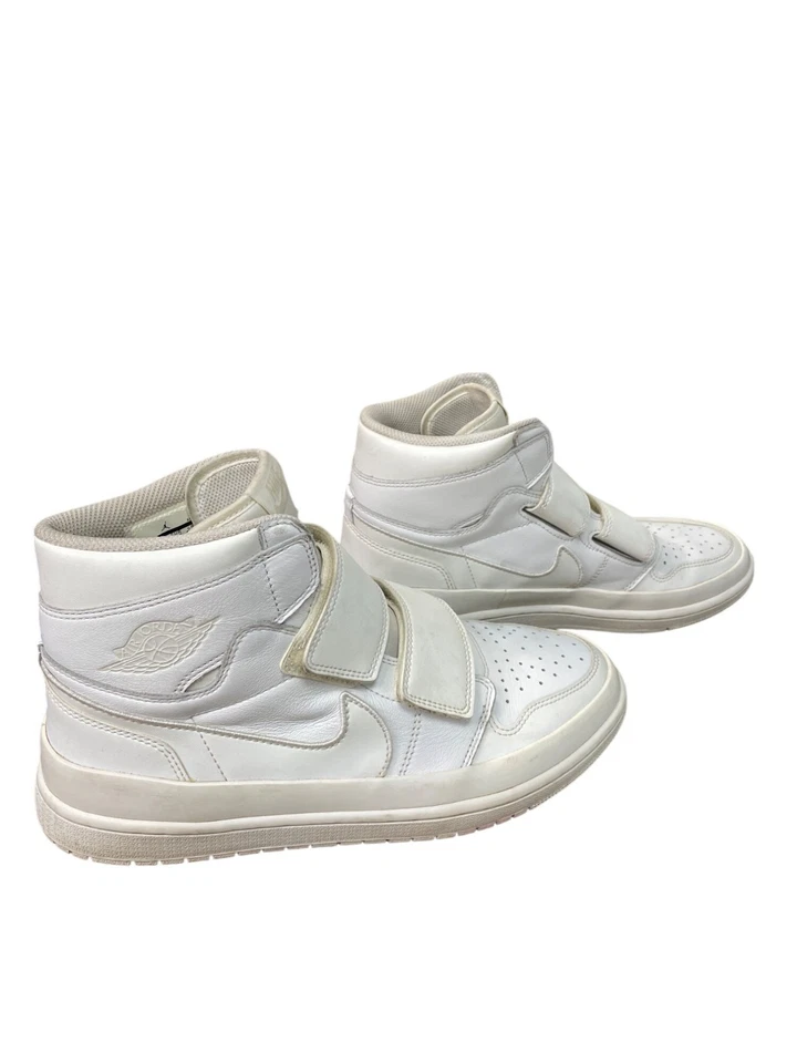 Air Jordan 1 Hombre Retro Alto Doble Correa Summit Blanco Tenis Talla 11.5 SKU 8 Foto 3 de 4