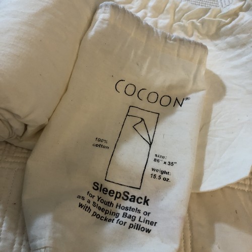 Cocoon Schlafsack 86”x35” 100% Baumwolle - Bild 4 von 5