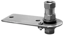 Kalibur K10 3-1/2" Flat Stainless Steel CB Radio Antenna Mount w/ Lug Stud