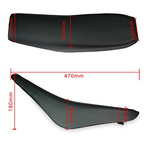 Plastics Kit with Black Seat for CRF50 XR50, Chinese 50cc Dirt Pit - Picture 4 of 8