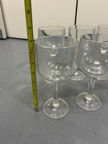 Pottery Barn Polycarbonat Weingläser 6er Set klar bruchsicher - Bild 12 von 13