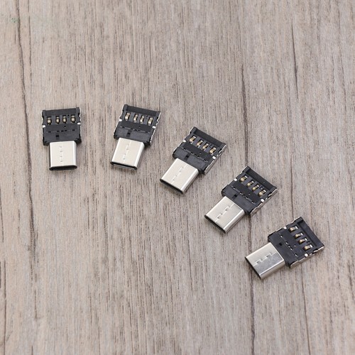 5pcs Usb Cable Connector Aluminum Usb Adapter Usb Keychain Charger Connector - Afbeelding 5 van 11