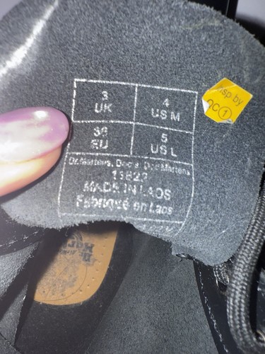 Dr. Martens 1460 Nappa 8 Eye Boots-Comfy-Gothic Vibe-Size US 5 UK 3 - Picture 19 of 24