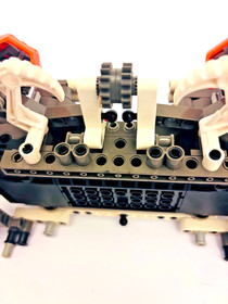LEGO BIONICLE 8539 Manas Rahi Tested Working Motorized Remotes Instructions