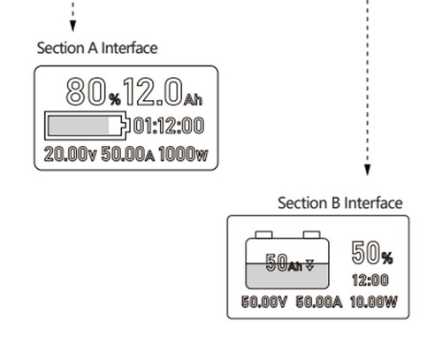 Easun USB C Power Meter Tester LCD Display Multimeter Voltmeter Ammeter new - Bild 7 von 12