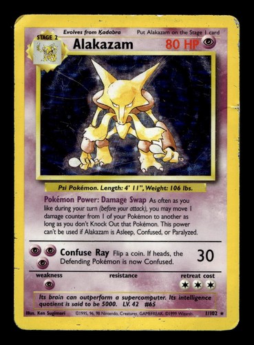 Vintage WOTC Pokemon Cards! Holo Rares - Heavy Played/Damaged Choose Your Card! - Picture 7 of 384