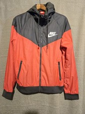 Nike Sportswear 2 Tone Full Zip Windbreaker Hoodie Jacket Size S