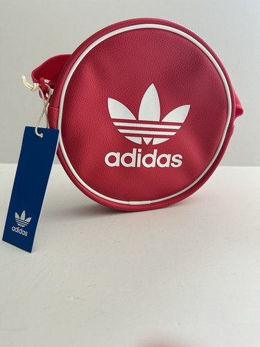 New adidas Originals Adicolor Classic Round Bag Unisex Casual Active Pink IS4548 - Imagen 11 de 12