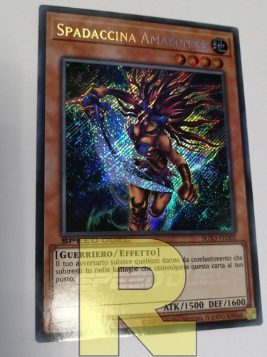 Spadaccina Amazoness / Swords ® Speed Duel ® Secret ® SGX3-ITD02 ® 1ED Italiano - Picture 2 of 4