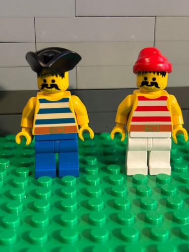 2 pi018 From 6277 & pi045 From 6270 6273 Pirate Pirates Lego Minifigure COMPLETE - Picture 1 of 2