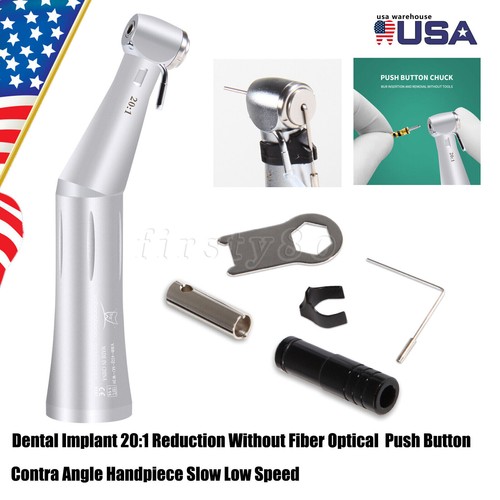 NSK MAX SG20 Dental Implant 20:1 Reduction Contra Angle Surgical Handpiece YBB - Picture 14 of 23