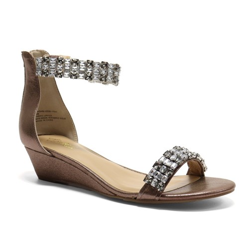 Women's Thalia Sodi Teagan Wedge Sandals with Embellishments - Picture 2 of 13
