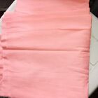 Apricot Crinkle Cotton Remnant fabric material (1 3/4 yds.) Clothing New/other