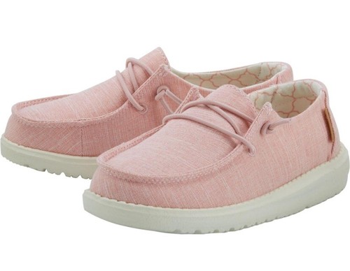 Hey dude Youth Wendy Linen Cotton Candy Size 13