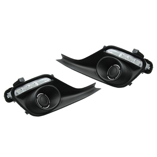 2 Pcs ABS LED Car Front L+R Daytime Running Lights DRL For Suzuki Swift 2017-23 - Picture 5 of 12