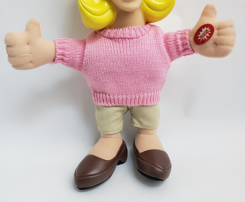Vtg Ms Wonderful Talking Doll 11" She's So Understanding 14 Phrases 2003 VIDEO - Picture 4 of 11