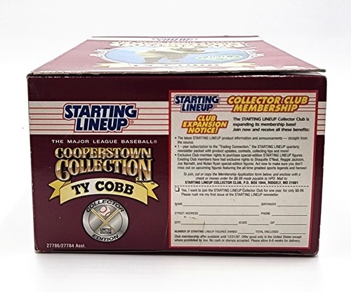 Ty Cobb 1996 Kenner Starting Lineup Cooperstown Collection 12" in MLB Figure 02 - Picture 10 of 20