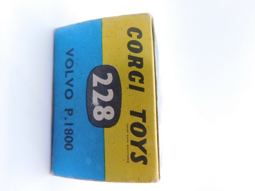 CORGI TOYS 228 * VOLVO P1800 CUPÉ * 1:43 * EMBALAJE ORIGINAL - Imagen 13 de 15