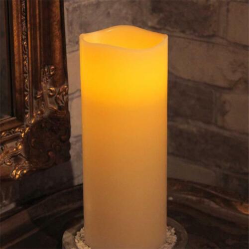 LED Echtwachs Kerze "BIG" mit Timer, XXL-Kerzen flackernd, Wax Candle XL Wachs - Bild 5 von 10