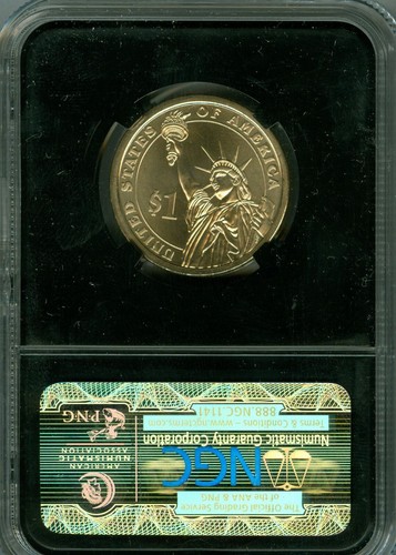 2010 D JAMES BUCHANAN PRES. DOLLAR NGC MS68 SMS 25TH RETRO HOLDER * - Picture 4 of 4