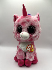 Beanie Boos Ty Sugar Pie Unicorn 10.5" Plush Soft Toy Stuffed Animal