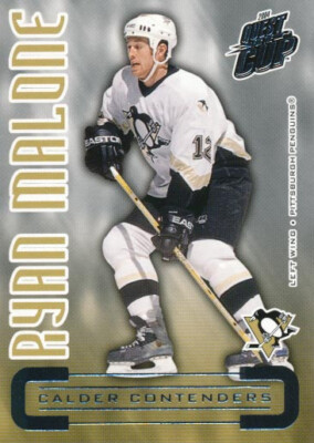 2003-04 Pacific Quest for the Cup CALDER CONTENDER #18 RYAN MALONE - Penguins