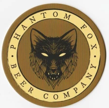Phantom Fox Beer Co Beer Coaster Mesa AZ