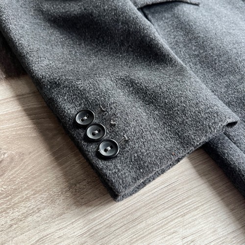 Max Mara Studio Women's Wool Gray Coat Size M/L - Picture 6 of 9