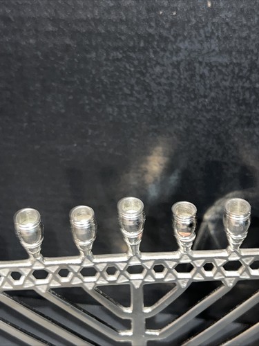 Hanukkah menorah Chrome - Picture 7 of 9