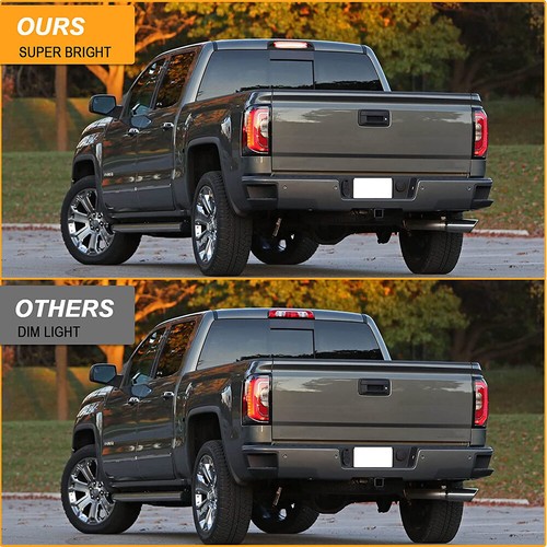 Tercera luz de freno LED para 2014-18 Chevy Silverado GMC Sierra 1500 2500 3500 - Imagen 10 de 11