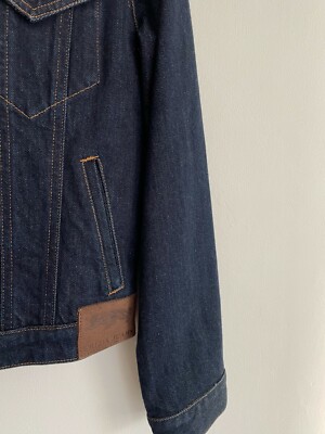 Vintage 90s Krizia Shrunken Denim Jean Jacket Stretch Cotton Vintage 90s Krizia Shrunken Denim Jean Jacket Stretch Cotton