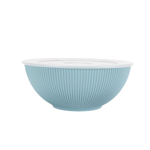 4PC Lightweight Stackable Durable Eco-Friendly Recycled Plastic Serve Bowl Set - Picture 5 of 12