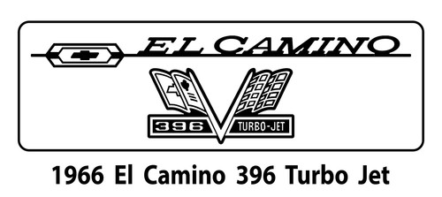 Rubber 2pc Floor Mats for 1964-1967 Chevrolet El Camino- Pick Year, Logo & Color - Picture 17 of 20