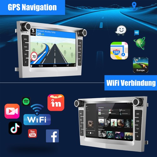 DAB+ Android Autoradio Apple CarPlay GPS Nav Für Opel Corsa C D Astra H Zafira B - Bild 9 von 15