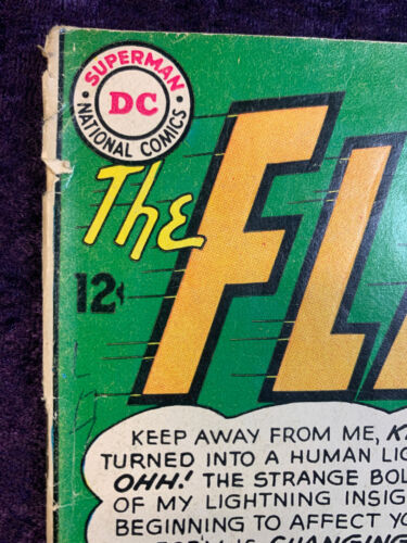 The Flash #135 / First Kid Flash Yellow Costume/ Silver Age 1963 - Picture 2 of 19