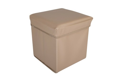 Plegable Cubo-Asiento Caja de Almacenamiento Taburete Banco Arca 30x30x30 - Imagen 8 de 8