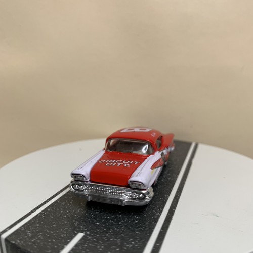 Racing Champions Stock Rods '58 Chevy Impala #8 Circuit City Red/White 1:64 NM - Picture 5 of 15