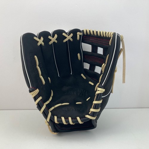 Youth Marucci Acadia Series 12 Inch MFGACM45A3 Baseball Glove Black Red Tan LHT - Picture 3 of 21