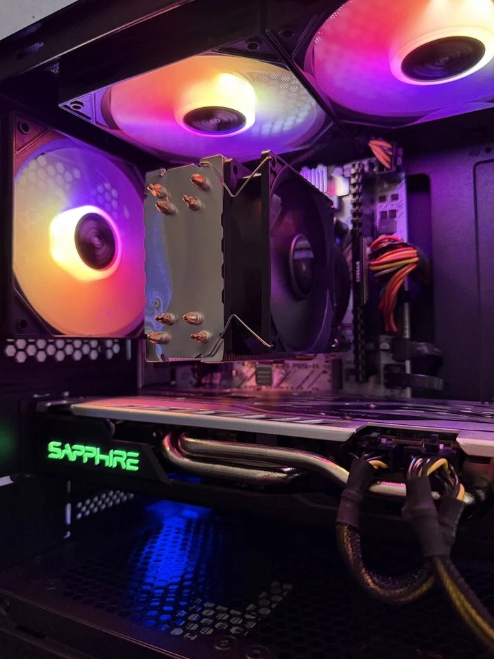 Intel I7 (10 Core) RGB Gaming Pc | Rx 580 4gb | 16 Gb Ram | 256 SSD, 1TB HDD - Image 4 of 4