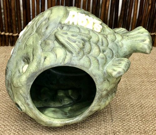 Flounder Tiki Farm Stowaway Tiki Bar Zombie Pescador Pez Taza Verde 1ª Edición - Imagen 7 de 10