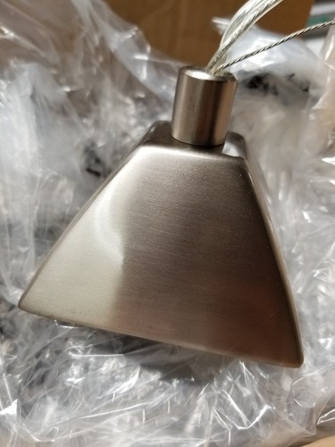 Miseno MLIT-7089-MPN Baffi Mini Pendant in Brushed Nickel - Picture 4 of 8