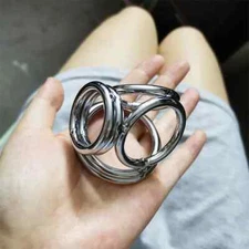 Best Hot Stainless Steel Delay Ejaculation Ball Stretcher Rings Accessory