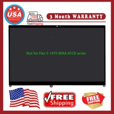 For Lenovo IdeaPad Flex 5-14ARE05 5-14IIL05 81X1 81X2 81WS 14" LCD Touch Screen 