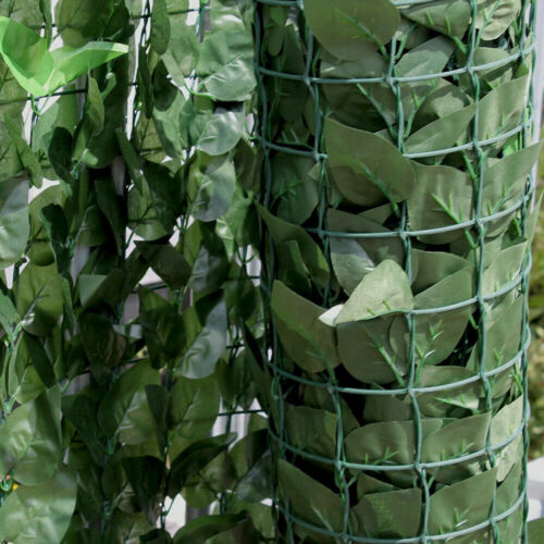 3M Artificial Hedge Ivy Leaf Garden Fence Roll Privacy Screen Wall Balcony‘Cover - Picture 15 of 24